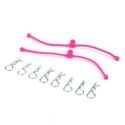 DUB2251 Body Klip Retainers, Pink (2)