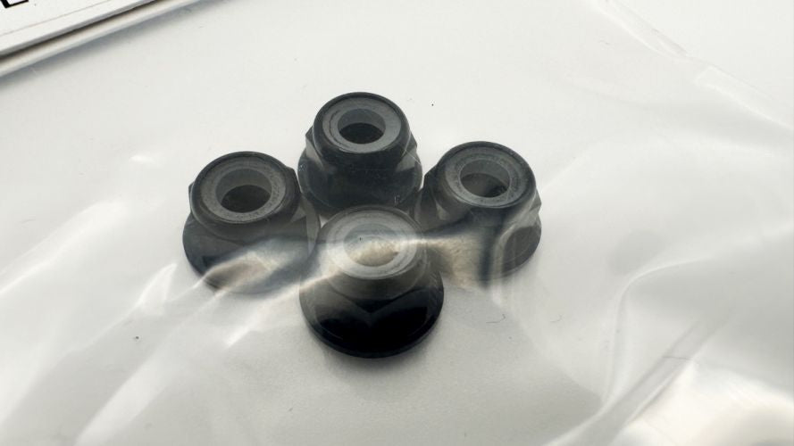 Scale Reflex M4 Nylon Lock Wheel Nuts 4-Pack – Multiple Colors