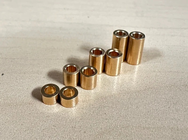 SRF830043  Brass Spacers - M3 Variety Pack (3/5/7/10mm) - Brass    |The RC Shop at Dr Dans