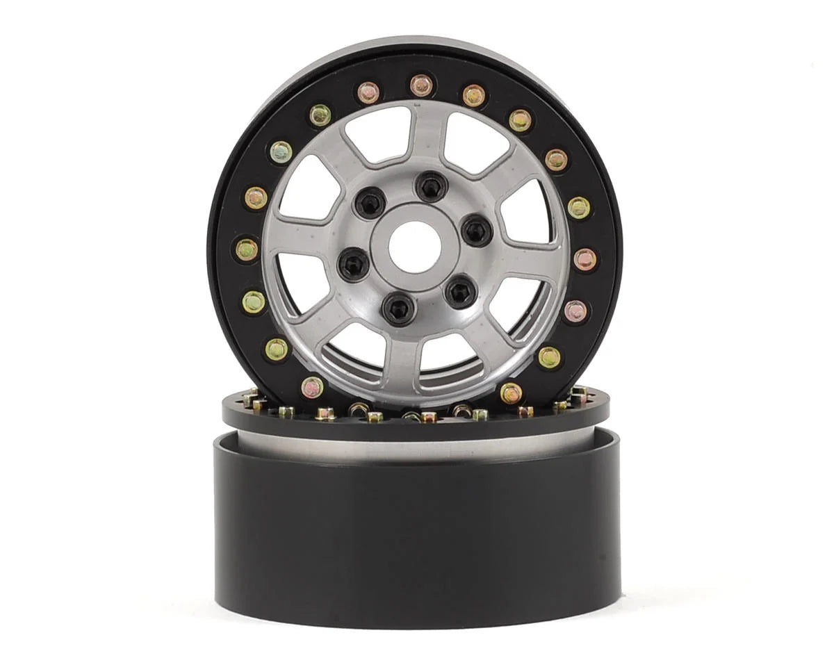 SSD00010    SSD RC Assassin 1.9" Beadlock Crawler Wheels (Grey) (2)     | The RC Shop at Dr Dans