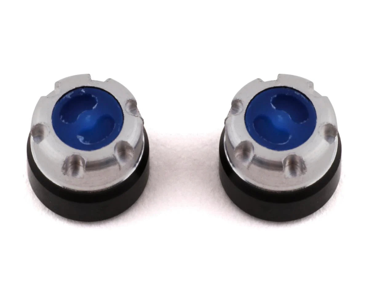 SSD00441 SSD RC 1/24 Scale Locking Hubs (Blue) (2)
