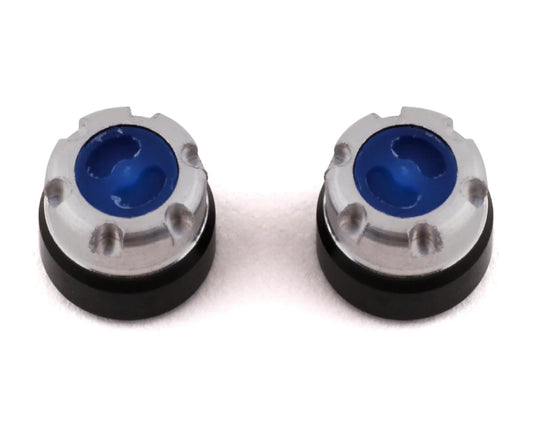 SSD00441 SSD RC 1/24 Scale Locking Hubs (Blue) (2)