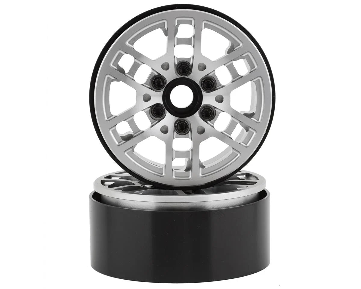SSD00531     SSD RC Toycoma 1.9" Beadlock Crawler Wheels (Silver) (2)     | The RC Shop at Dr Dans