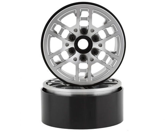 SSD00531     SSD RC Toycoma 1.9" Beadlock Crawler Wheels (Silver) (2)     | The RC Shop at Dr Dans