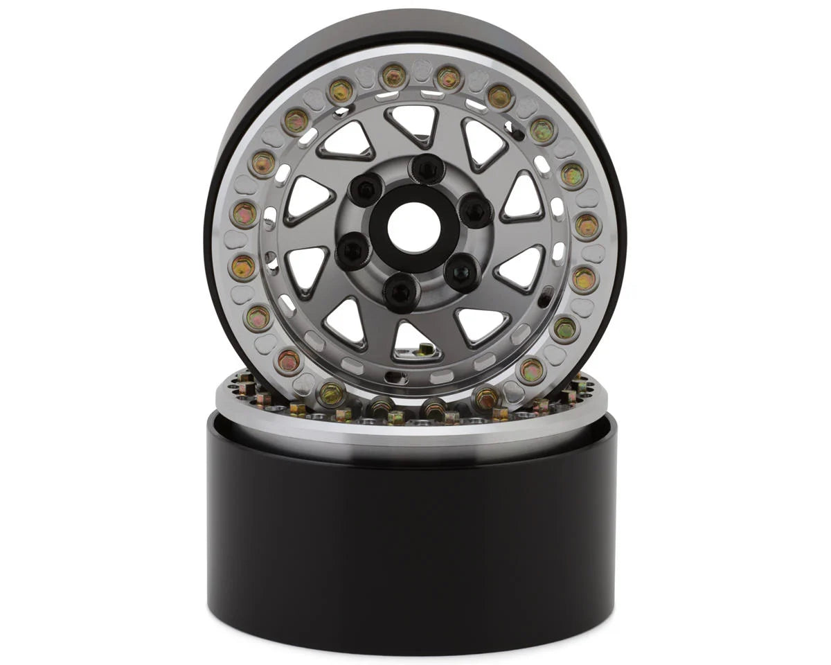 SSD00592     SSD RC 1.9” Bruiser Beadlock Wheels (Silver) (2) w/12mm Hex      | The RC Shop at Dr Dans