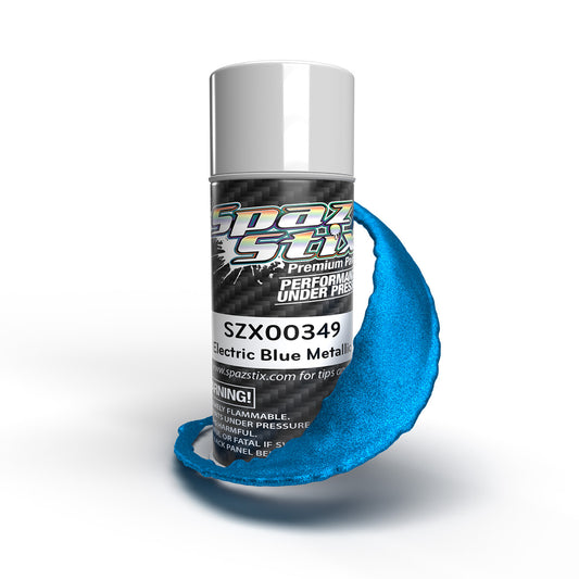 SZX00349  Electric Blue Metallic Aerosol Paint, 3.5oz Can        | The RC Shop at Dr Dans