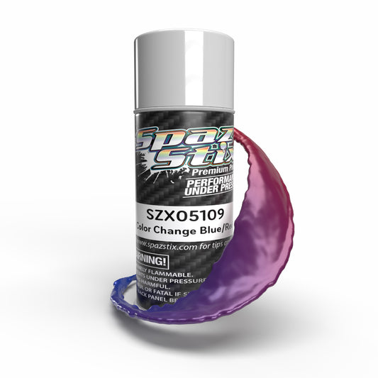 SZX05109     Color Change Aerosol Paint, Blue/Red, 3.5oz Can      | The RC Shop at Dr Dans