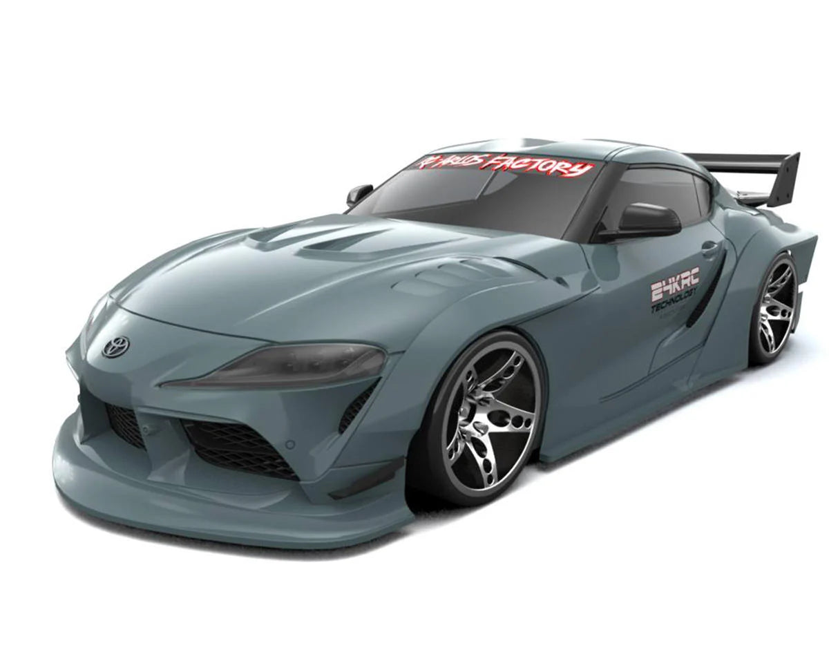 TAF12000   24K RC Technology 1/10 Toyota Supra MK5 A90 LB Drift Body (Clear) (257mm Wheelbase)   | The RC Shop at Dr Dans