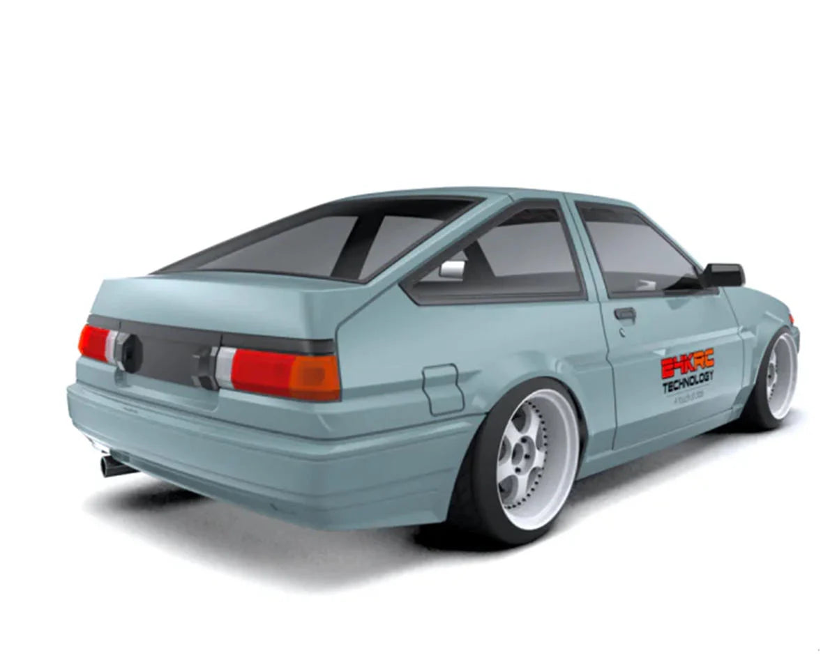 TAF1400    24K RC Technology 1/10 Toyota AE86 Trueno Drift Body (Clear) (257mm Wheelbase)   | The RC Shop at Dr Dans