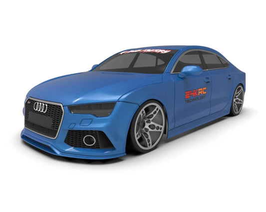 TAF19000 24K RC Technology 1/10 2013 Audi RS7 Sportback Drift Body (Clear) (257mm Wheelbase)