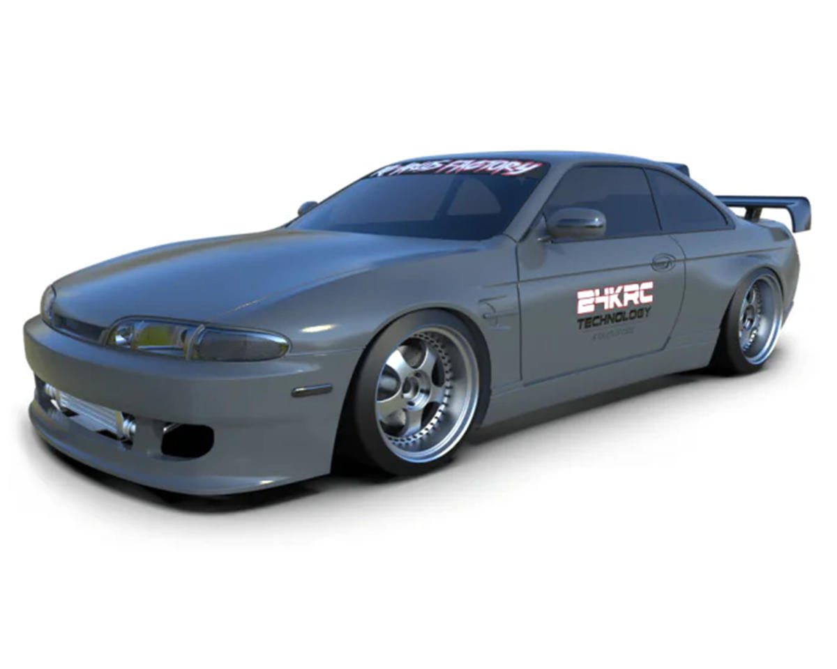 24K RC Arlos Nissan S14 Silvia Zenki 1/10 Drift Body 257mm – TAF22000