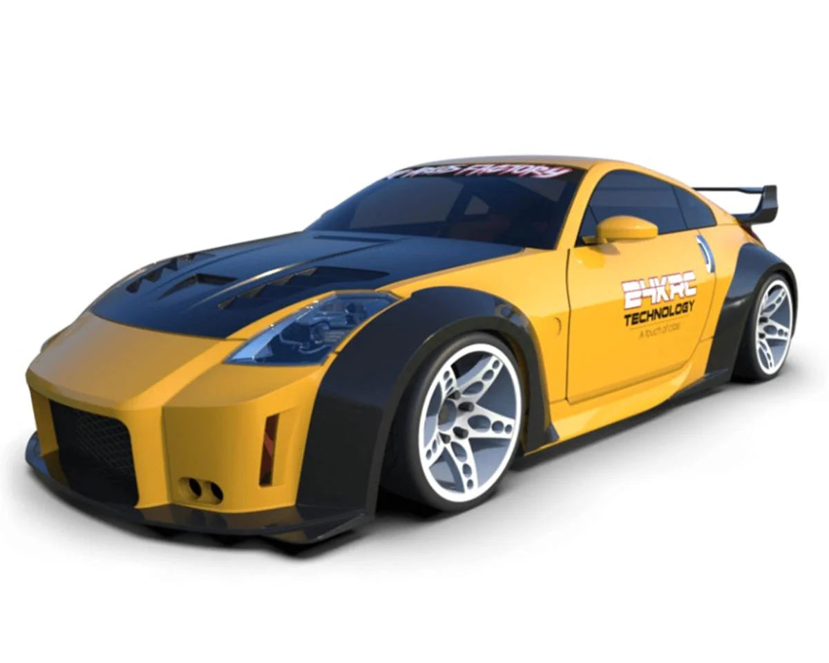 TAF23003    24K RC Technology 1/10 '09 Nissan 350Z Veilside Full Drift Body Set w/Cosmetic Mods (Clear) (257mm Wheelbase)   | The RC Shop at Dr Dans