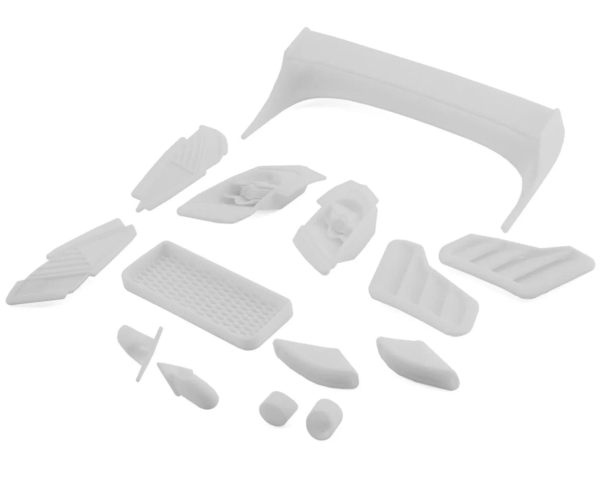 TAF23003    24K RC Technology 1/10 '09 Nissan 350Z Veilside Full Drift Body Set w/Cosmetic Mods (Clear) (257mm Wheelbase)   | The RC Shop at Dr Dans