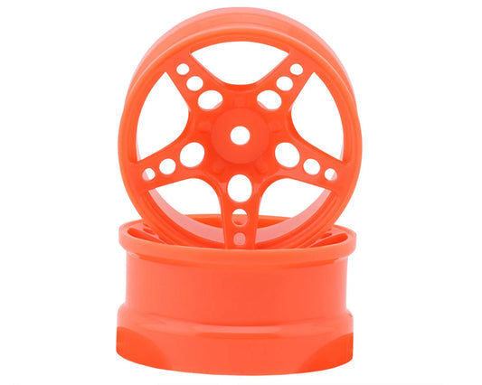 24K RC Technology 1/10 R-Fighter Drift Wheels (Siesta) (2) (6mm Offset) w/12mm Hex