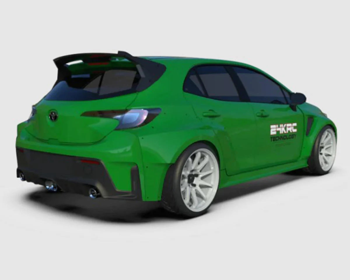 TAF33001 24K RC Technology 1/10 Corolla DPR Drift Body Set (Clear) (260mm Wheelbase) | The Rc Shop