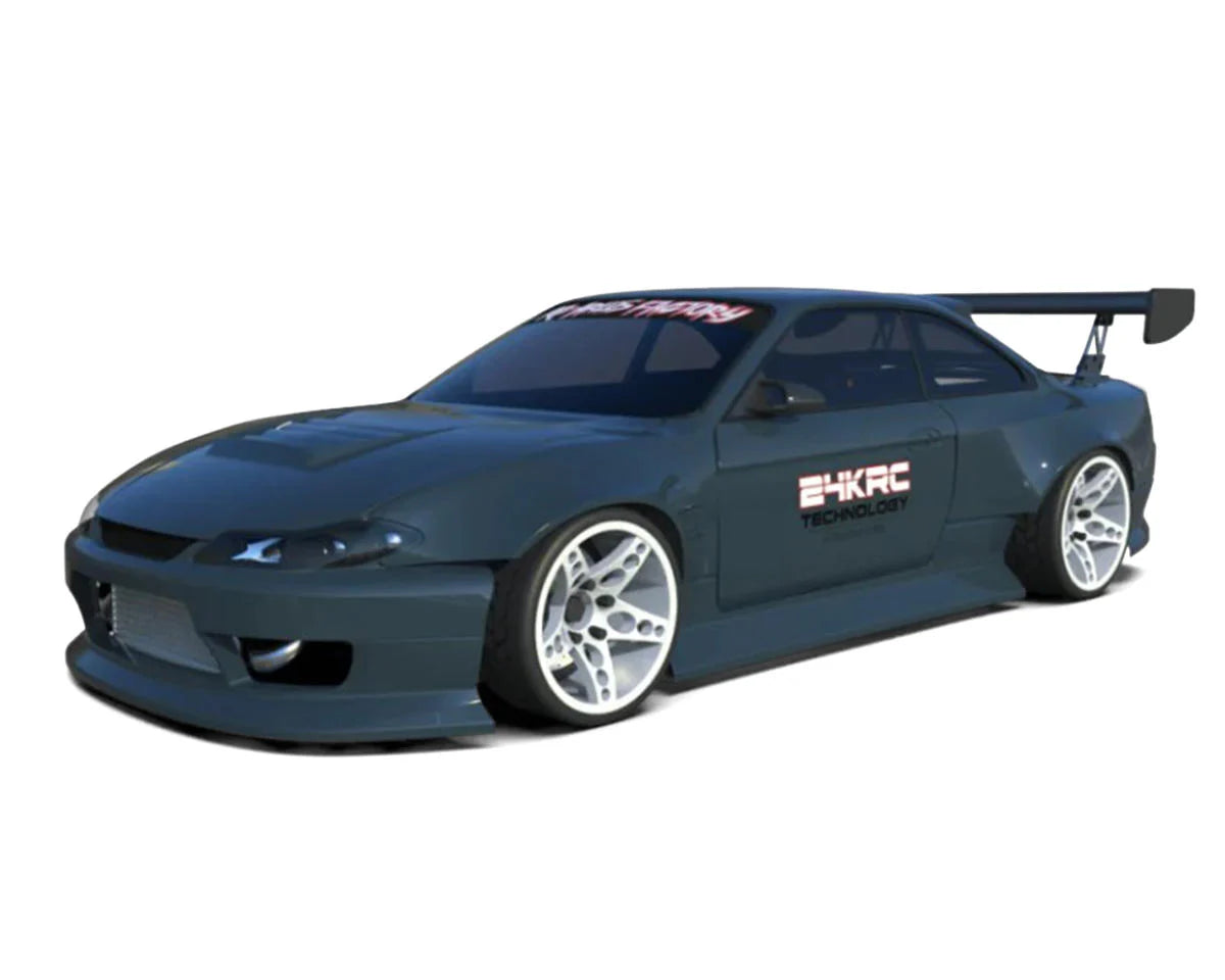 TAF40000   24K RC Technology 1/10 James Deane Nissan S14.9 Drift Body (Clear) (257mm Wheelbase)    | The RC Shop at Dr Dans