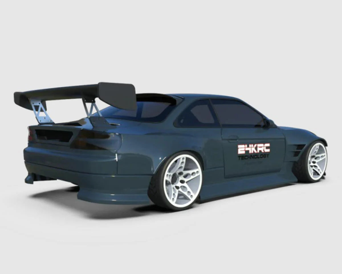 TAF40000   24K RC Technology 1/10 James Deane Nissan S14.9 Drift Body (Clear) (257mm Wheelbase)    | The RC Shop at Dr Dans