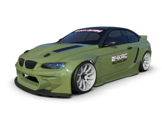 TAF43016 24K RC Technology HGK E92 M3 Eurofighter 1/10 Drift Body (260mm Wheelbase) (Clear)
