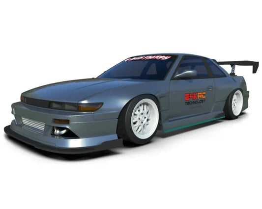 TAF6000   24K RC Technology 1/10 Nissan Spirit Rei Silvia S13 Drift Body (Clear) (257mm Wheelbase)   | The RC Shop at Dr Dans