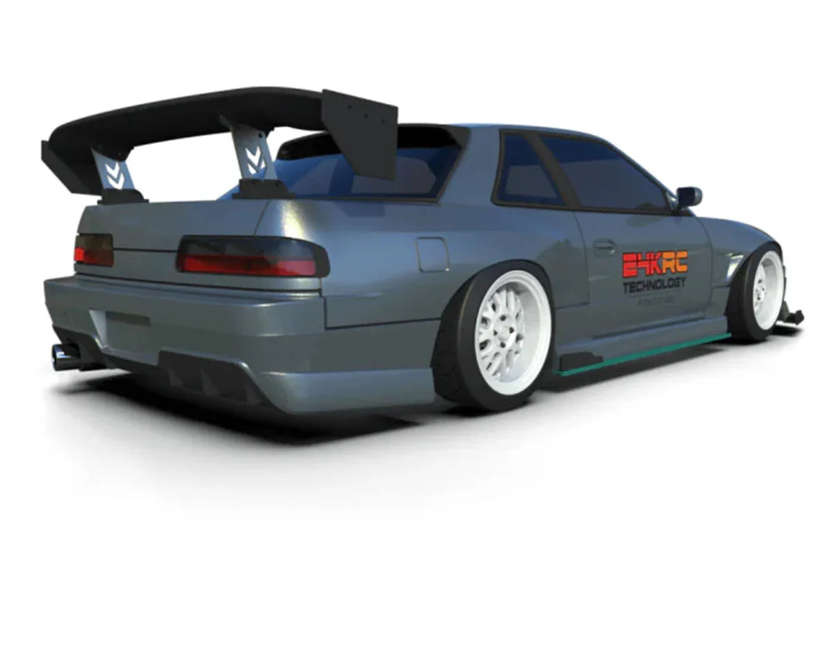 TAF6000   24K RC Technology 1/10 Nissan Spirit Rei Silvia S13 Drift Body (Clear) (257mm Wheelbase)   | The RC Shop at Dr Dans