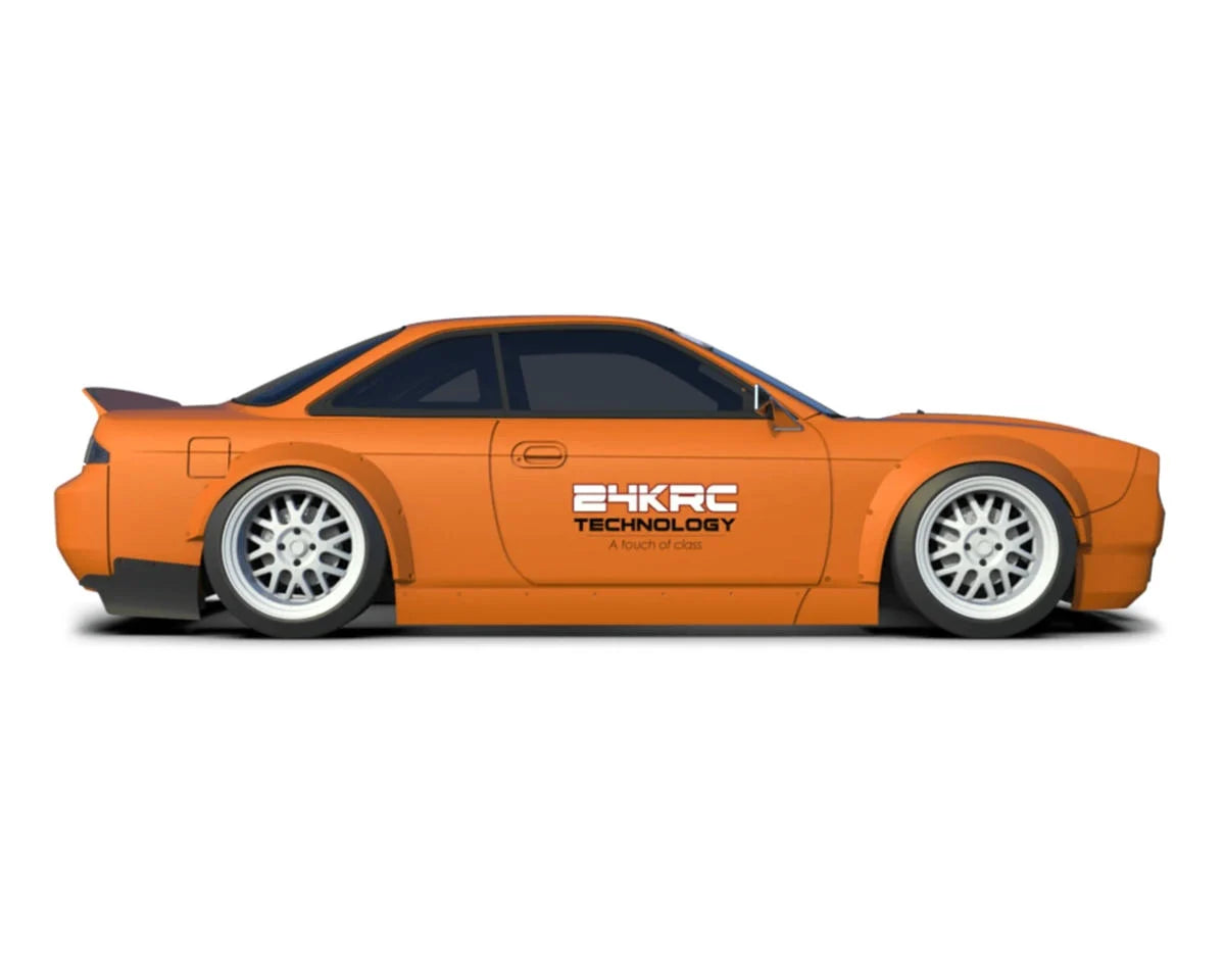 TAF80000      24K RC Technology 1/10 '97 Nissan 240SX S14 Boss V2 Drift Body (Clear) (257mm Wheelbase)       | The RC Shop at Dr Dans