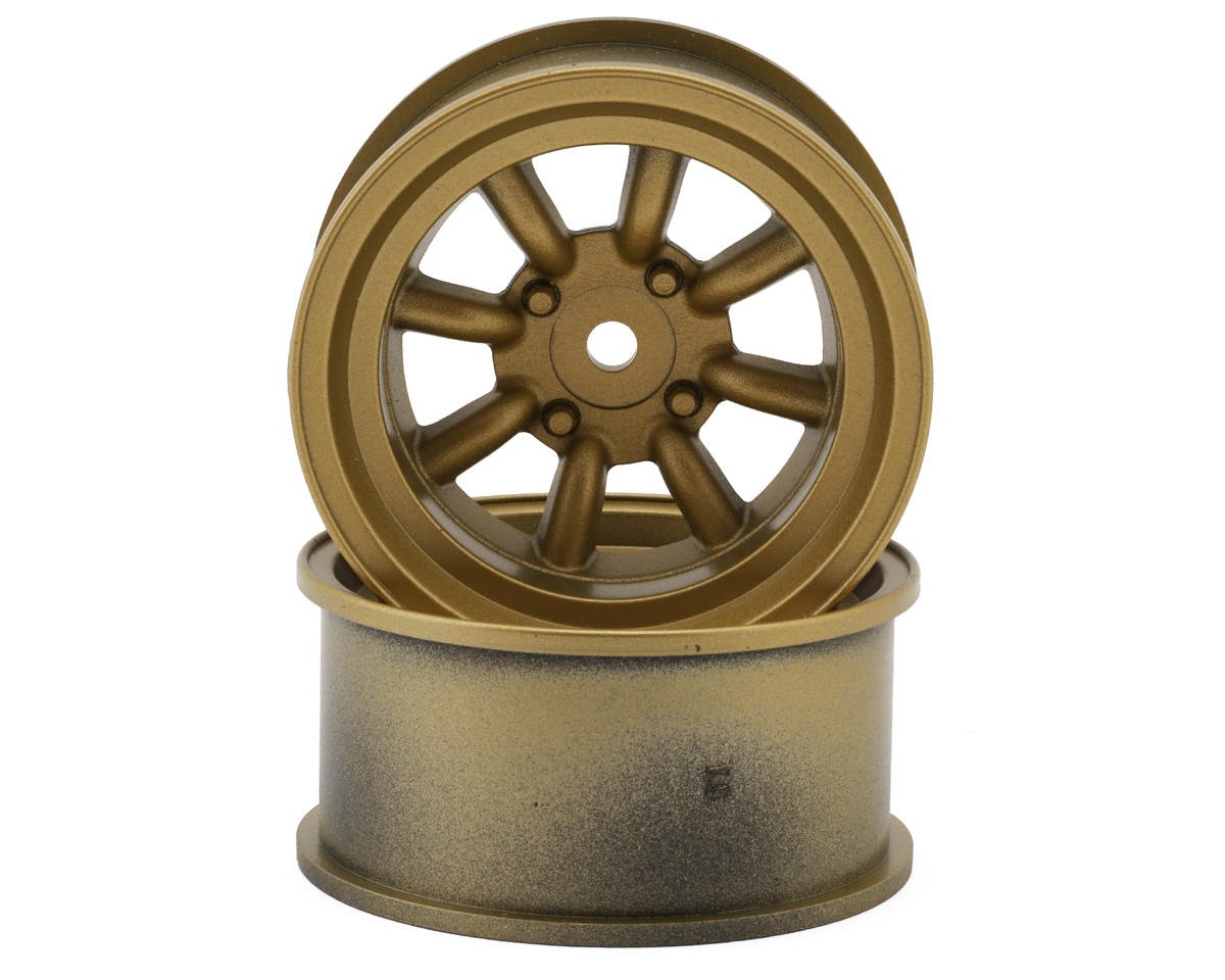 TDW-WAT-100G      Topline RS Watanabe 1/10 Drift Wheels (Gold) (2) (10mm Offset)