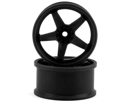 Topline N Model V3 High Traction Drift Wheels (Blk) (2) (5mm Offset) w/12mm Hex - The Rc Shop at DrDans