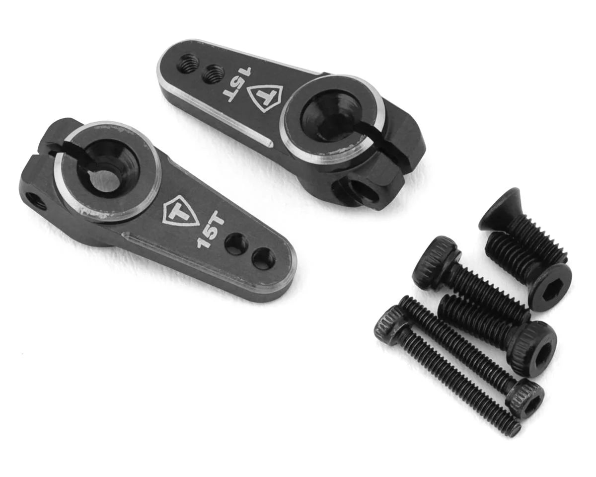 TLHTSCX24-192       Treal Hobby Axial SCX24 Aluminum Servo Horn (Grey) (2) (15T) (Emax)     | The RC Shop at Dr Dans