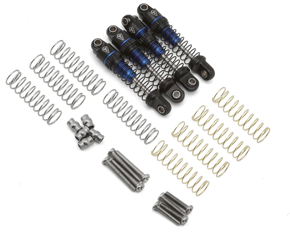 TLHTSCX30-13   Treal Hobby Axial SCX30 23mm Aluminum Oil-Filled Threaded Shocks  (4)      | The RC Shop at Dr Dans