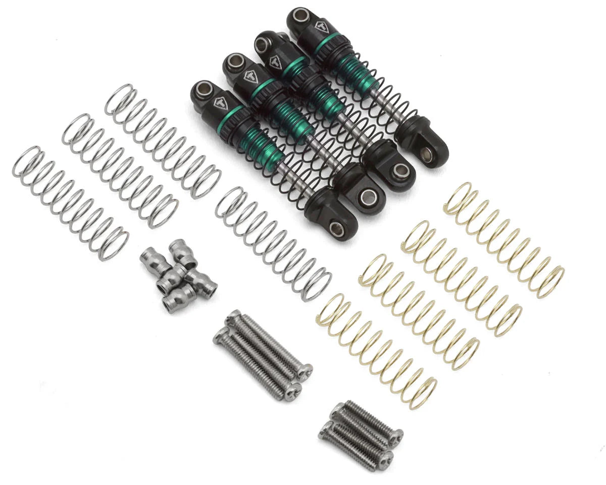 TLHTSCX30-13   Treal Hobby Axial SCX30 23mm Aluminum Oil-Filled Threaded Shocks  (4)      | The RC Shop at Dr Dans