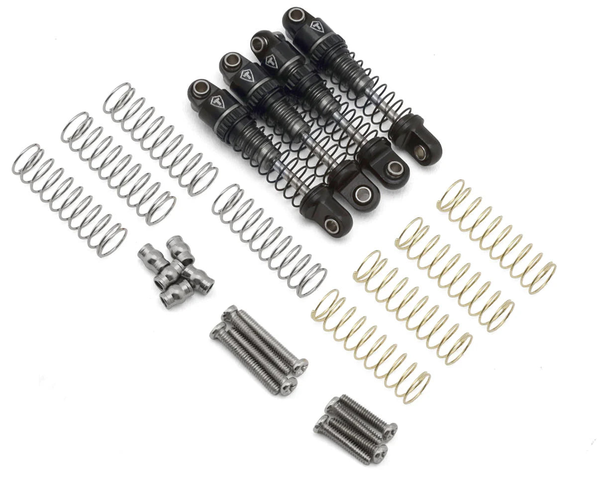 TLHTSCX30-13   Treal Hobby Axial SCX30 23mm Aluminum Oil-Filled Threaded Shocks  (4)      | The RC Shop at Dr Dans