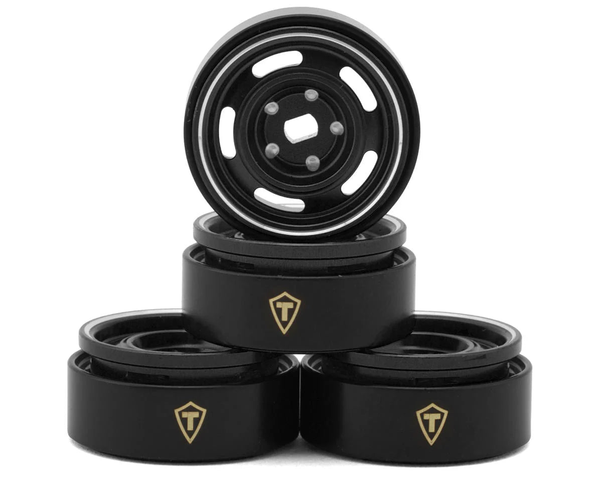 TLHTSCX30-30-34  Treal Hobby 0.7" 5-Slot Aluminum Micro Rock Crawler Beadlock Wheels (4) (8g ea)  | The RC Shop at Dr Dans