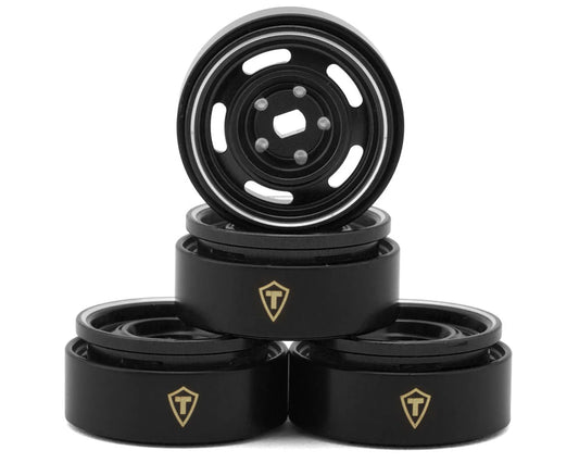 TLHTSCX30-30-34  Treal Hobby 0.7" 5-Slot Aluminum Micro Rock Crawler Beadlock Wheels (4) (8g ea)  | The RC Shop at Dr Dans