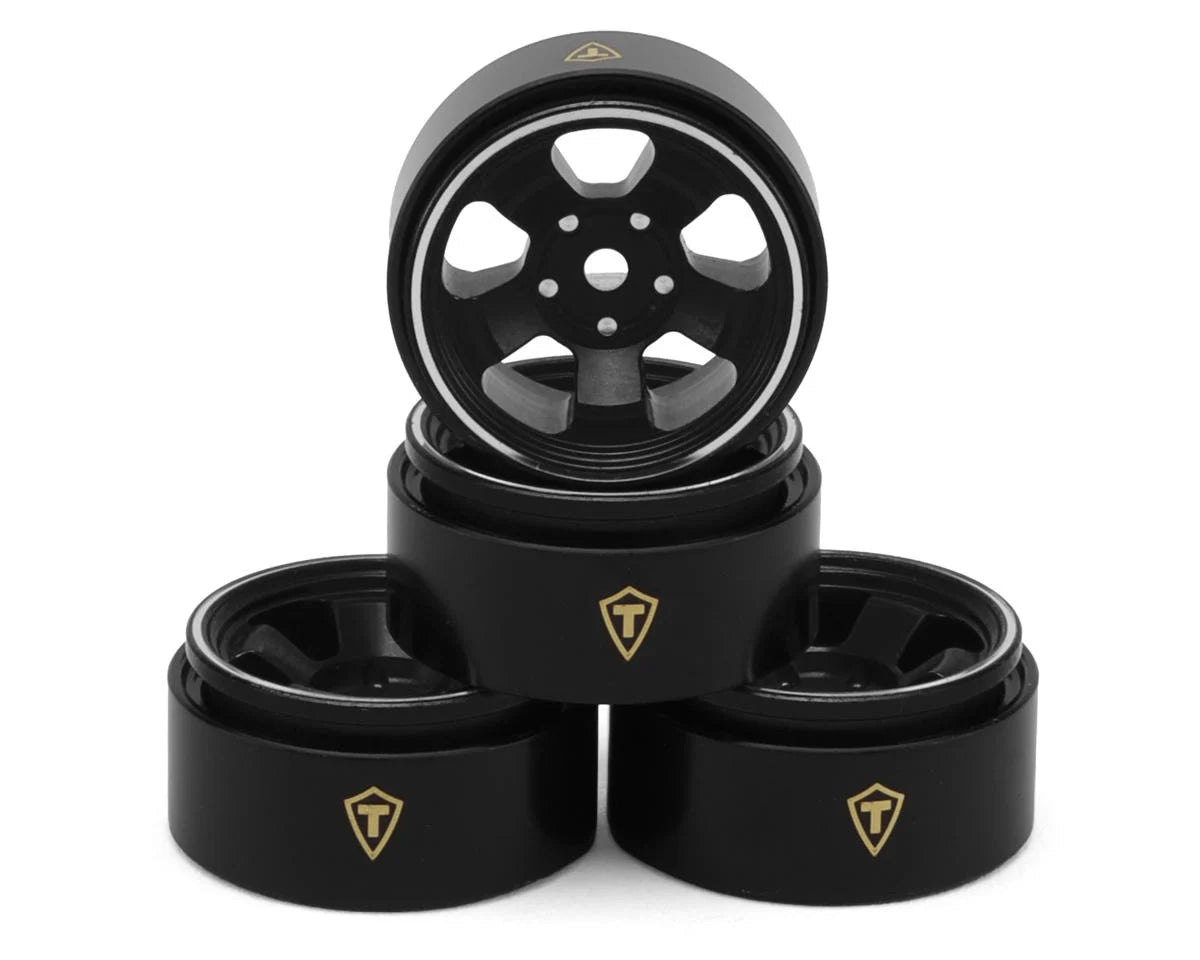 TLHTSCX30-41-45    Treal Hobby Axial SCX30 Type B 0.7" 5-Spoke Aluminum Micro Rock Crawler Beadlock Wheels (4)      | The RC Shop at Dr Dans