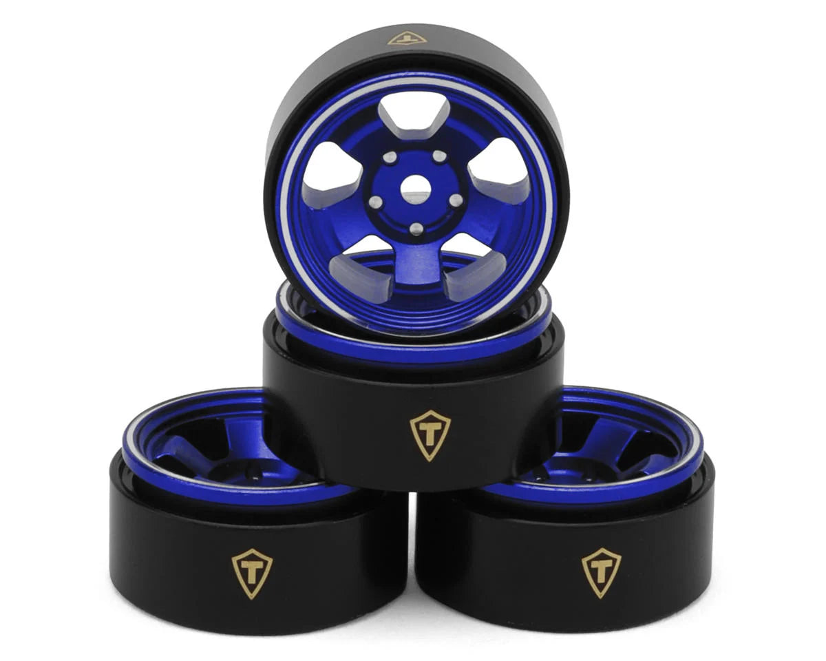 TLHTSCX30-41-45    Treal Hobby Axial SCX30 Type B 0.7" 5-Spoke Aluminum Micro Rock Crawler Beadlock Wheels (4)      | The RC Shop at Dr Dans