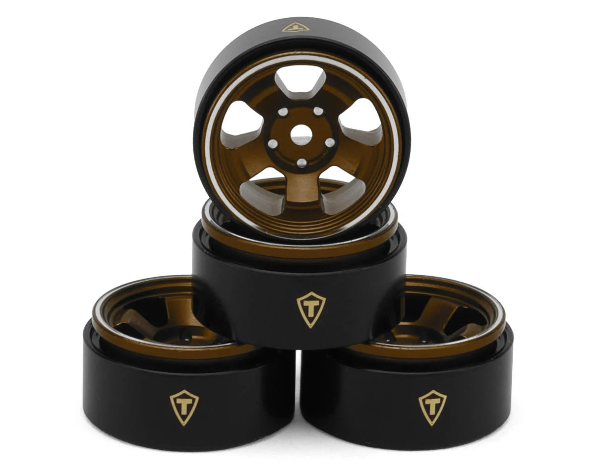 TLHTSCX30-41-45    Treal Hobby Axial SCX30 Type B 0.7" 5-Spoke Aluminum Micro Rock Crawler Beadlock Wheels (4)      | The RC Shop at Dr Dans