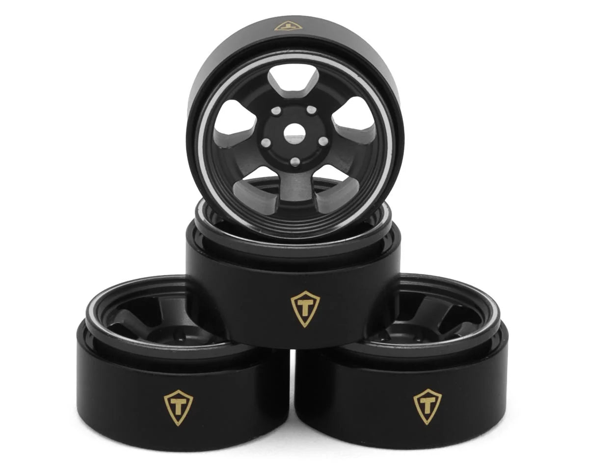 TLHTSCX30-41-45    Treal Hobby Axial SCX30 Type B 0.7" 5-Spoke Aluminum Micro Rock Crawler Beadlock Wheels (4)      | The RC Shop at Dr Dans