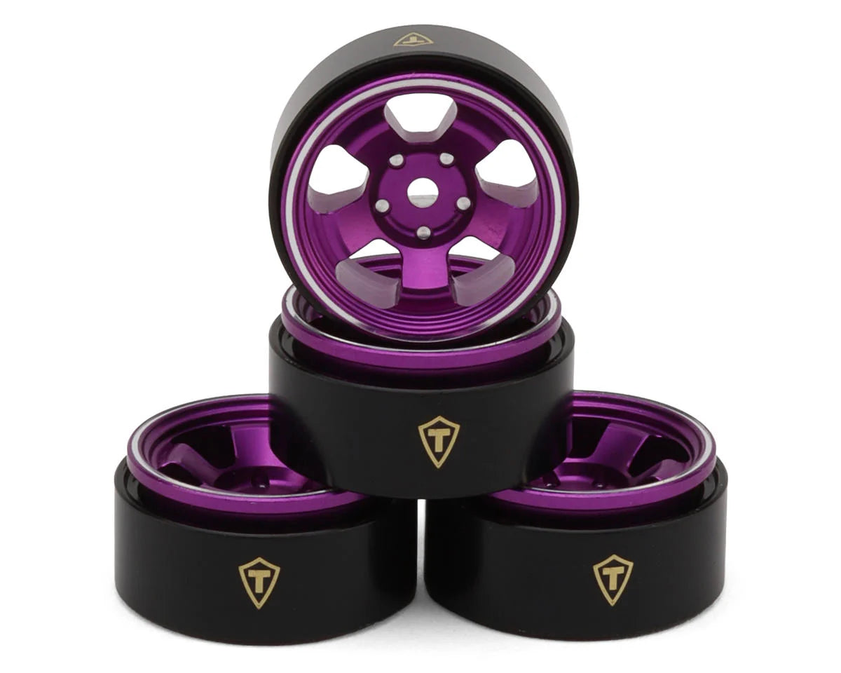 TLHTSCX30-41-45    Treal Hobby Axial SCX30 Type B 0.7" 5-Spoke Aluminum Micro Rock Crawler Beadlock Wheels (4)      | The RC Shop at Dr Dans