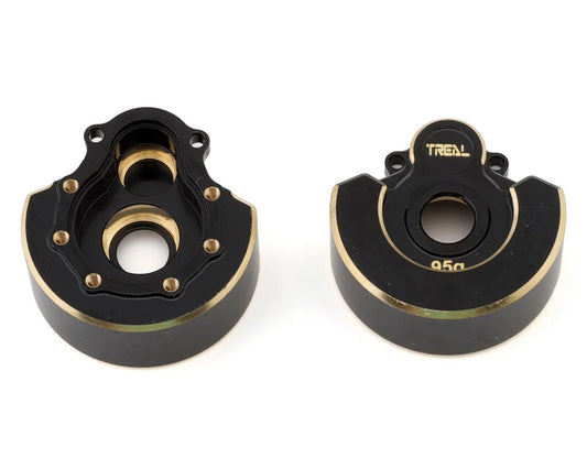TLHTTRX4-11   Treal Hobby Heavy Brass Outer Portal Housing Covers for Traxxas TRX-4 (Black) (2) (95g)    | The RC Shop at Dr Dans