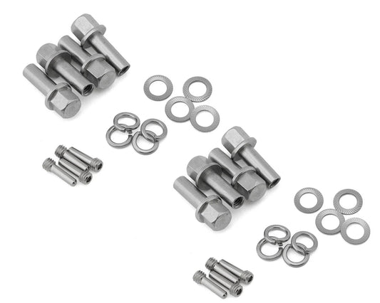 TLHTTRX4-49      Treal Hobby Brass Extended Wheel Hub Hardware for Traxxas TRX-4 (+15mm)      | The RC Shop at Dr Dans