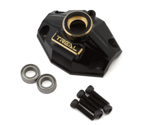 TLHTUTB18-69 Treal Hobby Axial UTB18 Brass Differential Cover (Black)