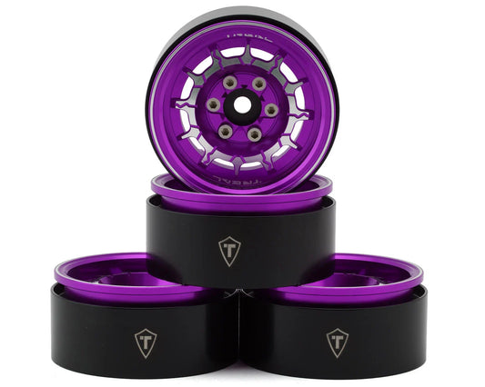 Treal Hobby 1.9" Type-M Aluminum Crawler Beadlock Wheels  (4) (122.9g ea)   | The RC Shop at Dr Dans
