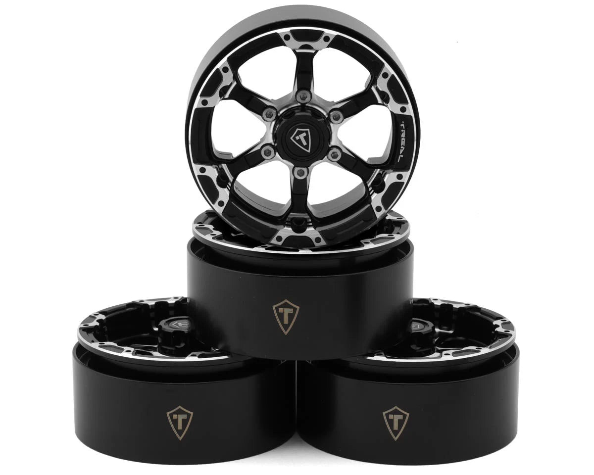 TLHTWHEELS-01 	 Treal Hobby Type 4P 1.9" 6-Spoke Beadlock Wheels (4) | The RC Shop at Dr Dans