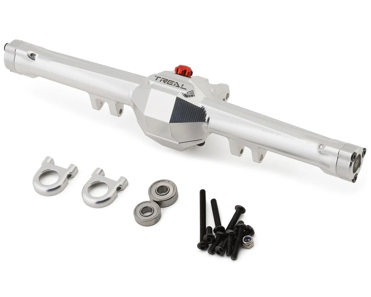 TLHVPH10-05    Treal Hobby Vanquish H10 Optic 7075 CNC-Machined Aluminum Rear Axle Housing (Silver)     | The RC Shop at Dr Dans