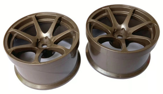 Topline AVS MODEL T7 30mm Wide Drift Wheels – Matte Bronze +6 Offset (2pcs) | IW-4206BR