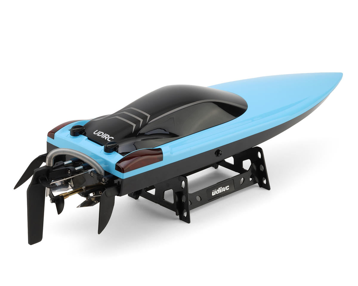 UDI025   UDI RC Mosasaurus 22" High Speed Brushless Self-Righting RTR Electric Boat (Blue) w/2.4GHz Radio, Battery & Charger   | The RC Shop at Dr Dans