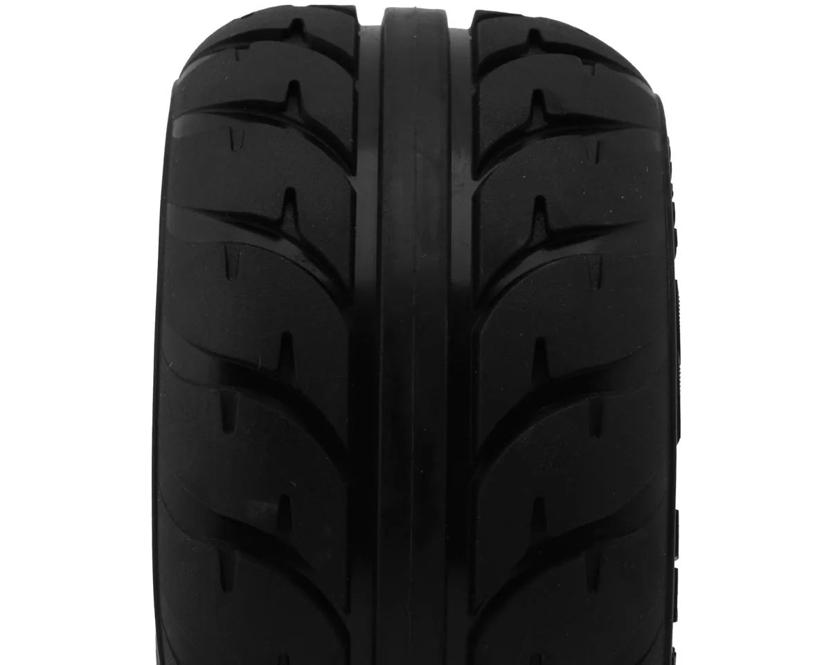UPG-10014    UpGrade RC Street Radials 2.2" Pre-Mounted On-Road Tires for Mini Maxx®/XRT® & Mini Kraton® (2) w/12mm Narrow, 12mm Wide, & 14mm Hexes      | The RC Shop at Dr Dans