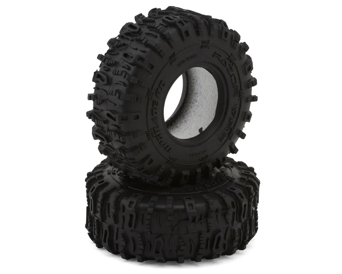UPG-10017  UpGrade RC Micro Razor Wire 1.0" Class 1 Micro Crawler Tires (2) (57mm OD) (Super Soft)   | The RC Shop at Dr Dans