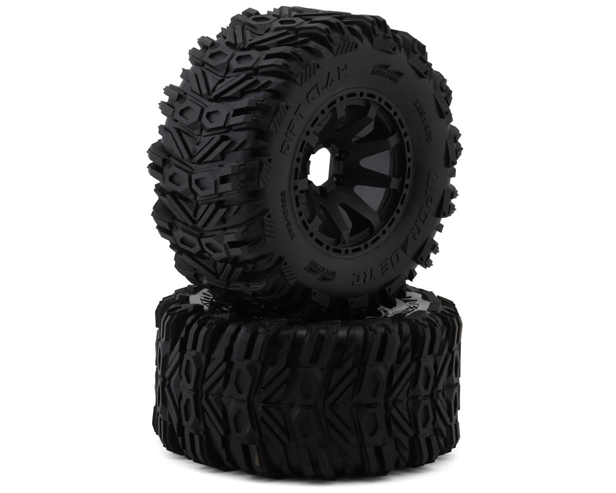 UPG-10035  UpGrade RC BELTED Dirt Claw 2.9" Pre-Mounted Tires for Traxxas® MAXX® (2) (Regular & Wide Offset Hexes Included)    | The RC Shop at Dr Dans