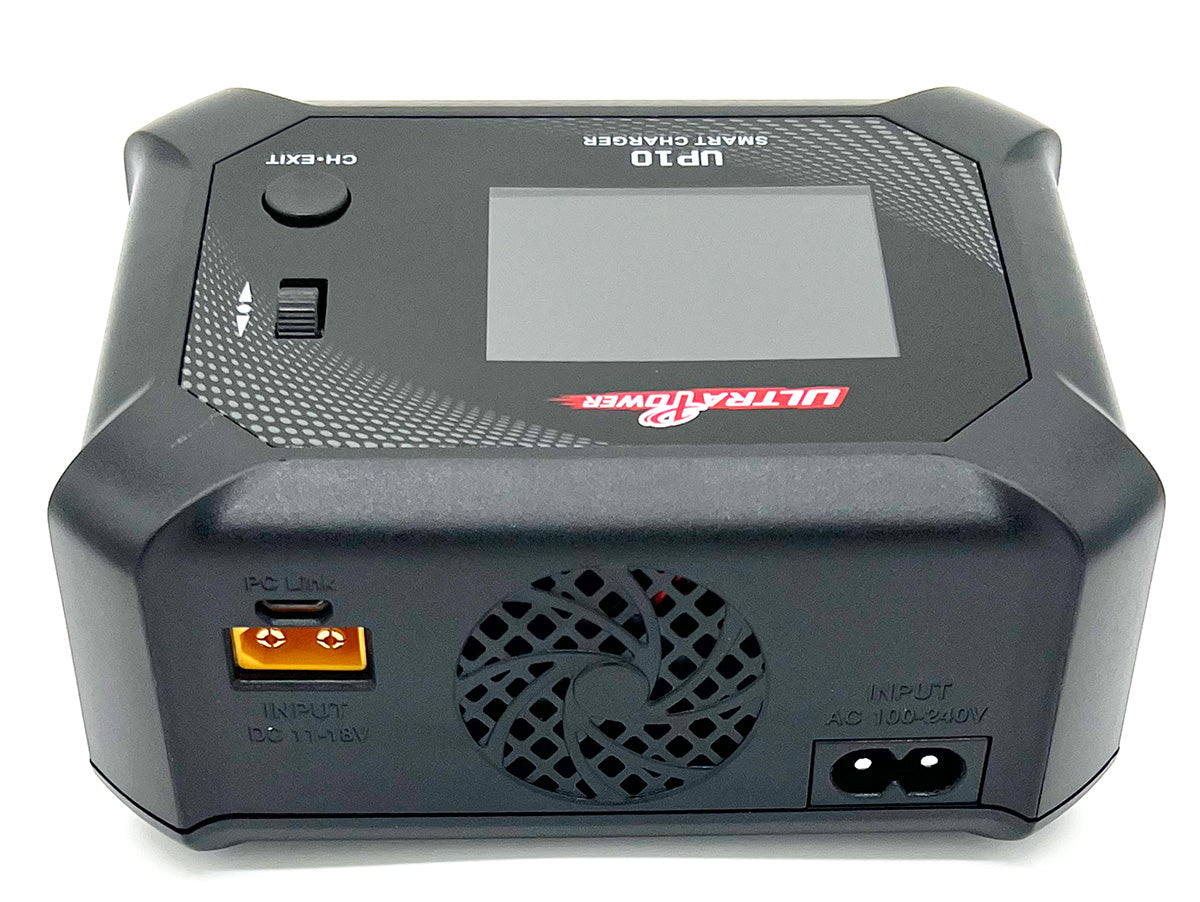 UPTUP10	Ultra Power Technology UP10 AC 100W / DC 2X100W Dual Port Multi-Chemistry AC/DC Smart Charger | The RC Shop at Dr Dans